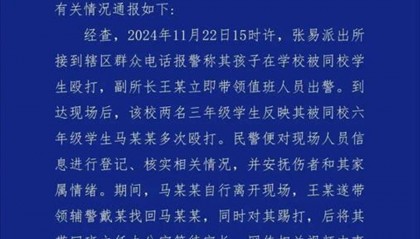 打小学生的副所长被邮寄锦旗？要看到对从严治理校园霸凌的期待