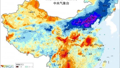 南北方剧烈反差!北方降雨像初冬,南方高温似大暑