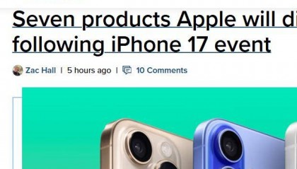 苹果iPhone 17系列发布后:七款产品或将“退场”
