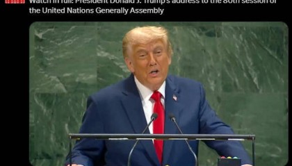 口无遮拦!特朗普在联大,1小时“骂”遍全世界