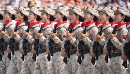 英姿飒爽!四川高校大四女生,亮相九三阅兵方队