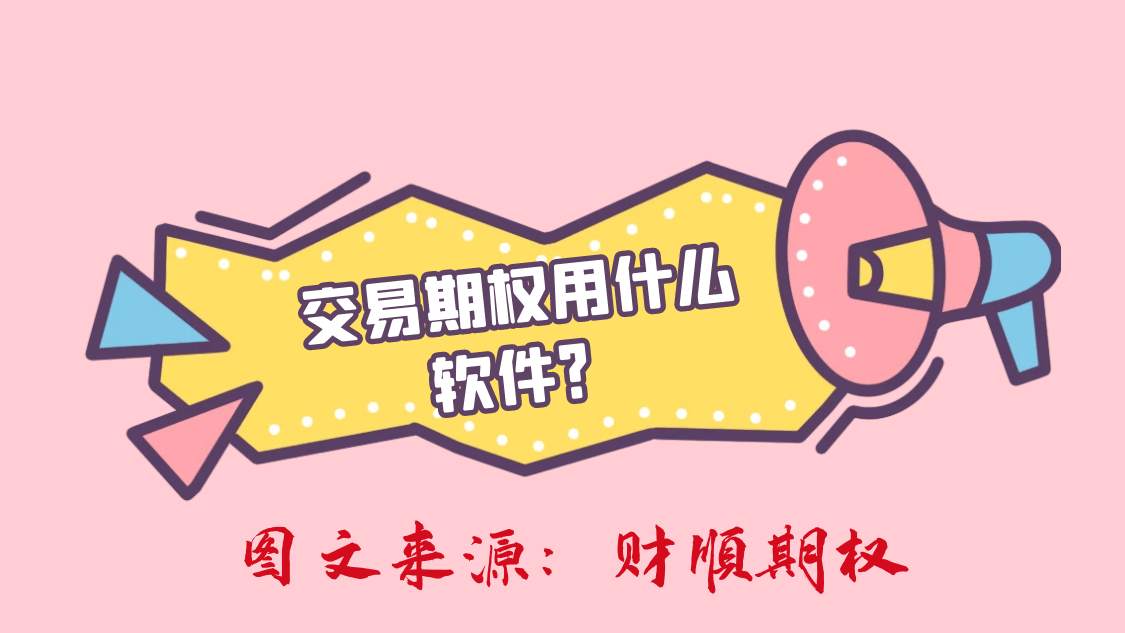 交易期权用什么软件？