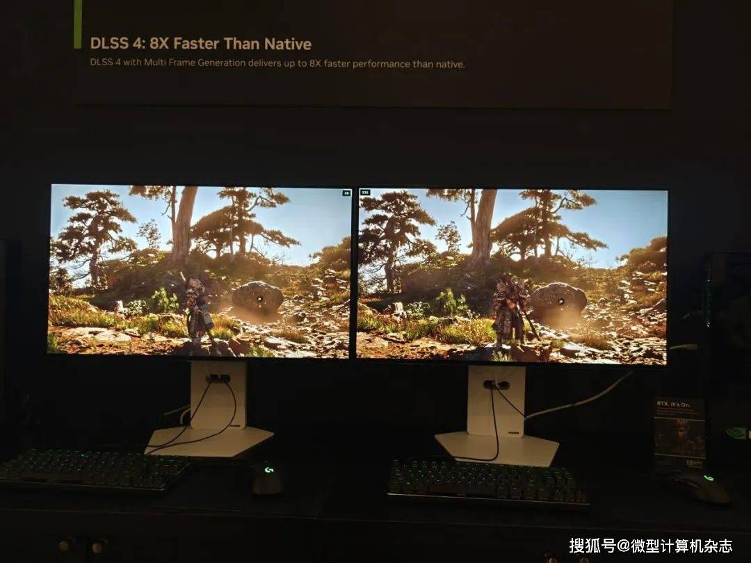 CES 2025探馆：GeForce RTX 50系的DEMO体验秀