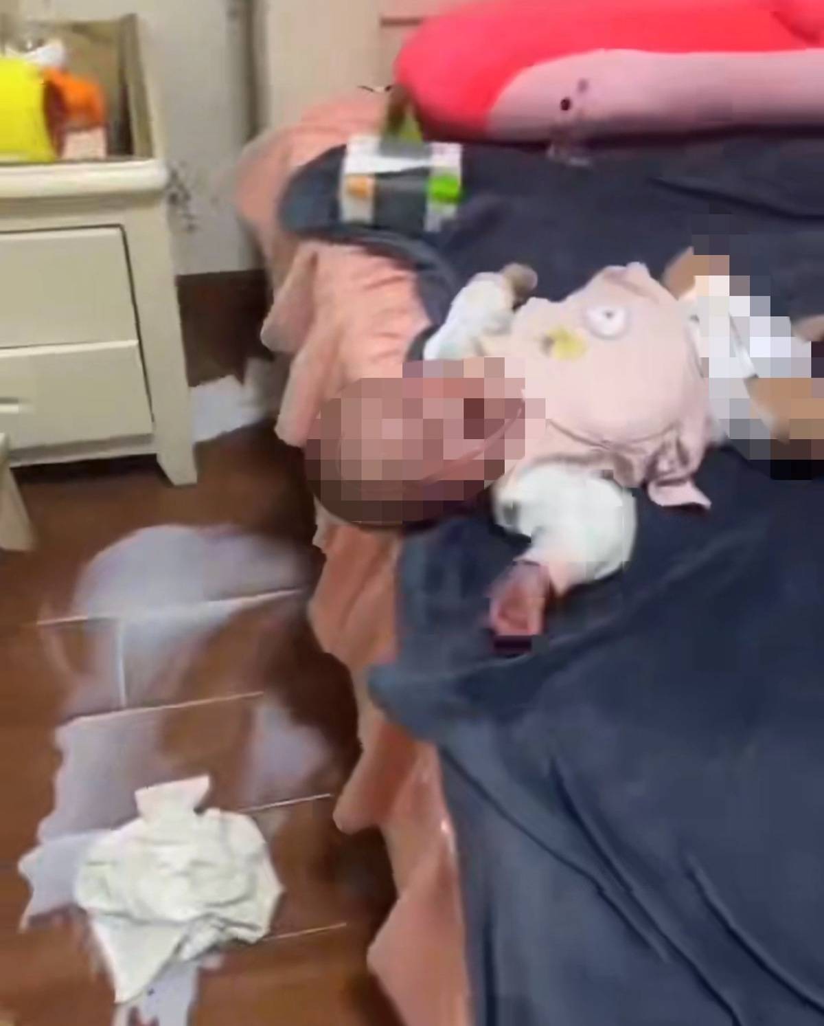 南昌一婴儿脸上被泼牛奶还遭连续扇打，警方：施虐者已被采取强制措施，孩子安全有专人照顾